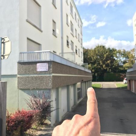 Studio T A 5Mn Euro Airport Avec Terrasse Сен-Луи Екстериор снимка