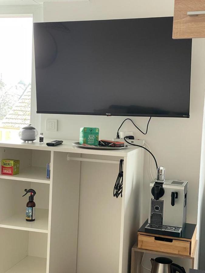 Studio T A 5Mn Euro Airport Avec Terrasse Сен-Луи Екстериор снимка
